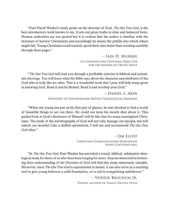 Biblical Monotheism